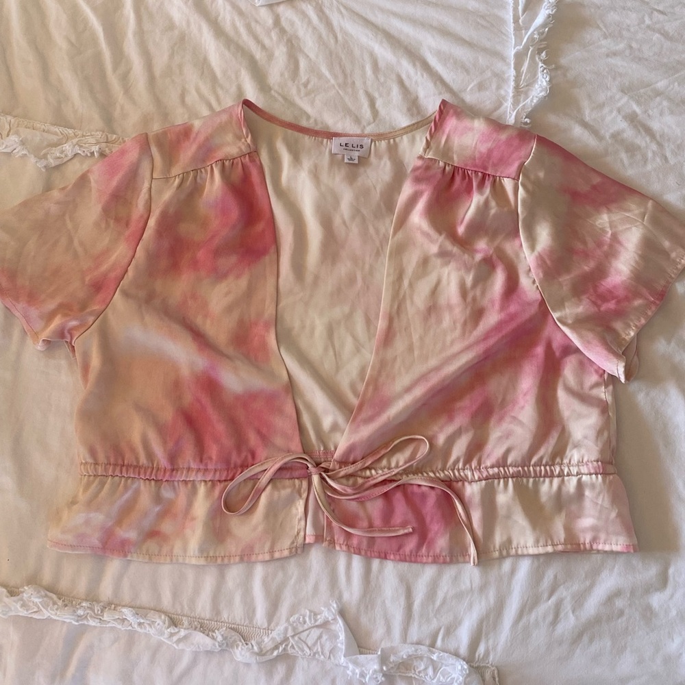 🩷Lelis Collection Tie Dye Pink Top🩷